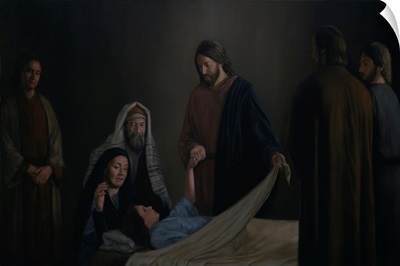 Jesus Raising The Daughter Of Jairus
