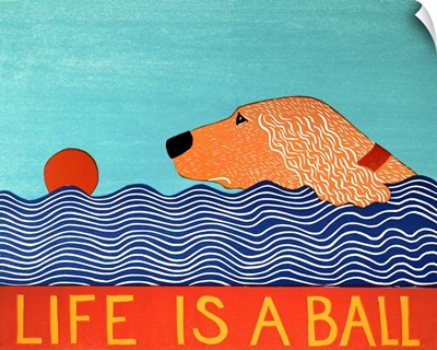 Life Is A Ball Golden