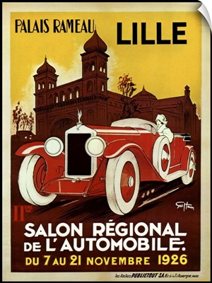 Lille Salon 1926 - Vintage Auto Show Advertisement