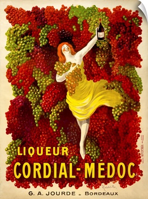 Liquer Cordial-Medoc, G. A. Jourde - Bordeaux