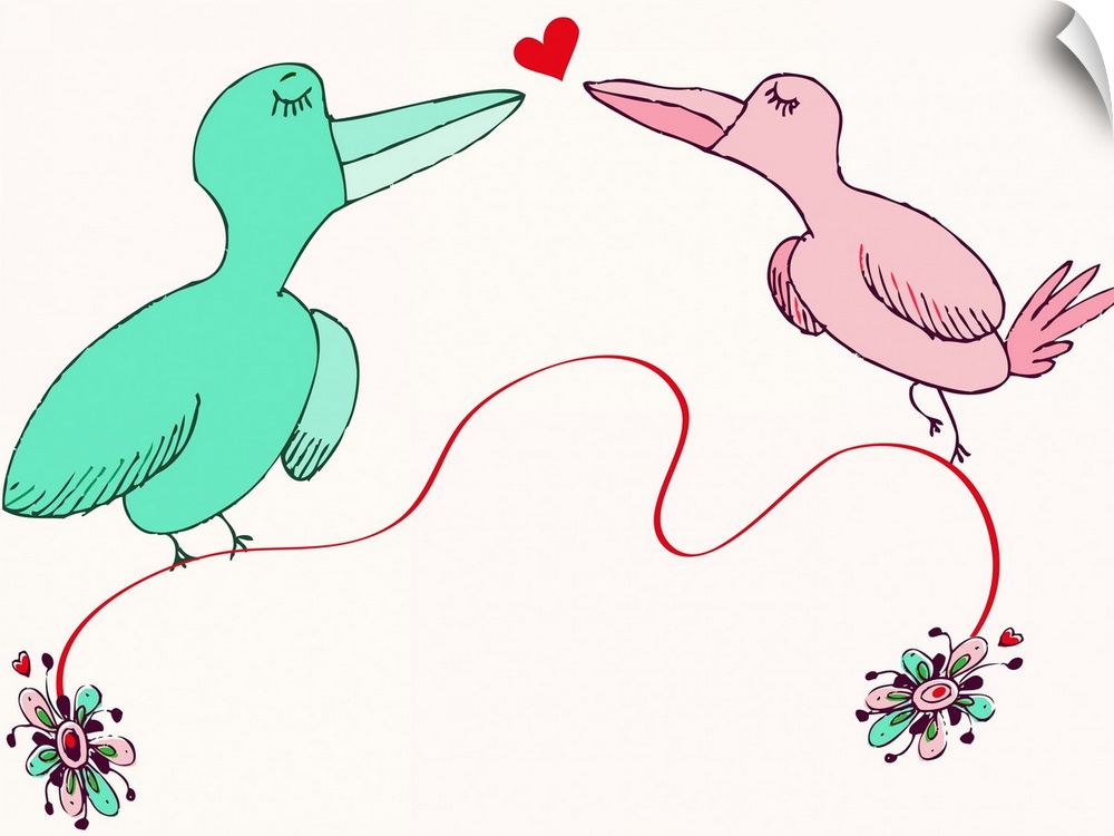 Love Bird, heart