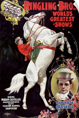 Madam Costello - Vintage Circus Advertisement
