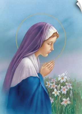 Mary praying