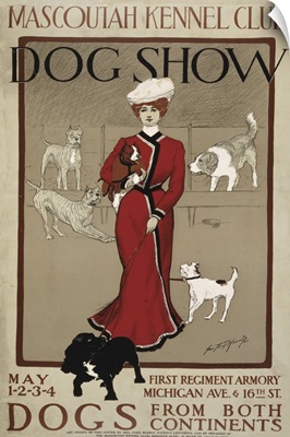 Mascoutah Kennel Club - Vintage Dog Show Advertisement