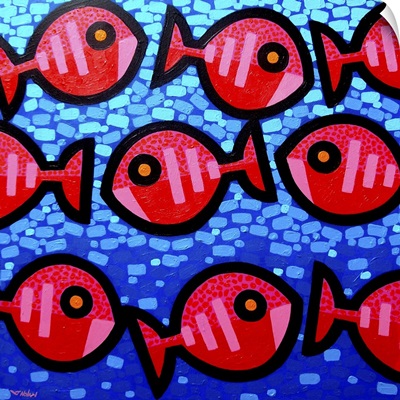 Nine Happy Fish