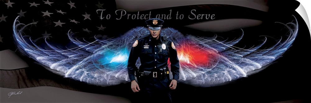 No Greater Love Police To Protect And To Serve