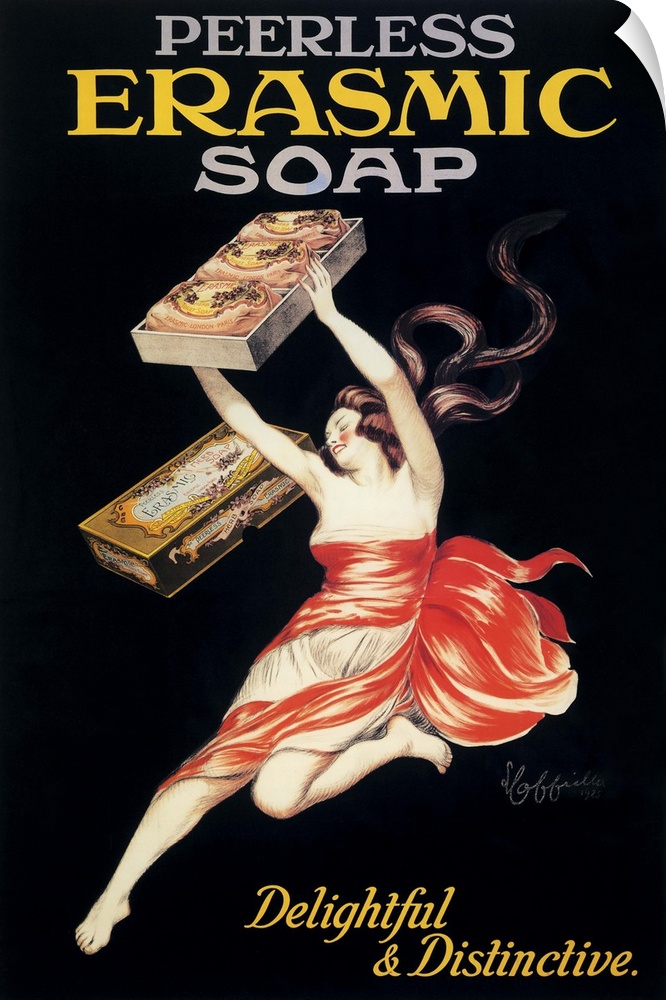 Peerless Erasmic Soap - Vintage Advertisement
