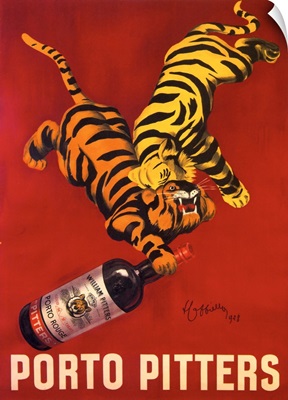 Porto Pitters - Vintage Liquor Advertisement