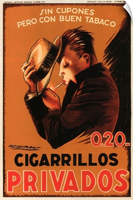 Privados - Vintage Cigarette Advertisement