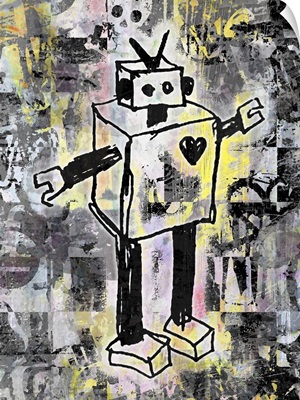 Robot Graffiti Color