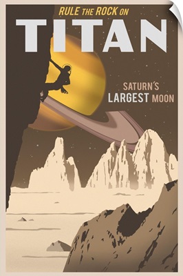 Rock Climbing On Titan