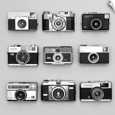 Set of 9 Antique Cameras