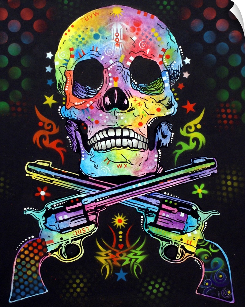Skull, Guns, tween