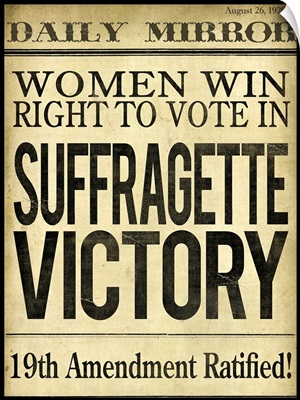 Suffragette Victory