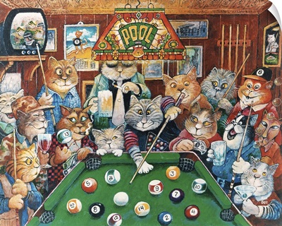 The Hustler (Pool Cats)