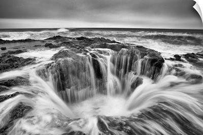 Thors Well - Black and White