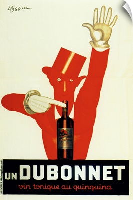 Un Dubonnet - Vintage Liquor Advertisement