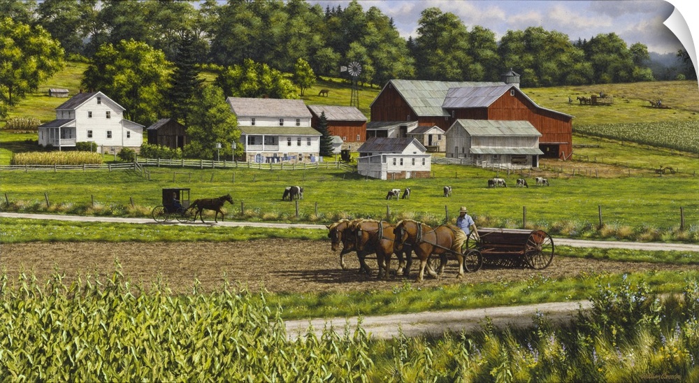 Lancaster county Pennsylvania farming.