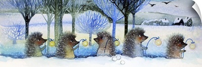 Winter Hedgehogs