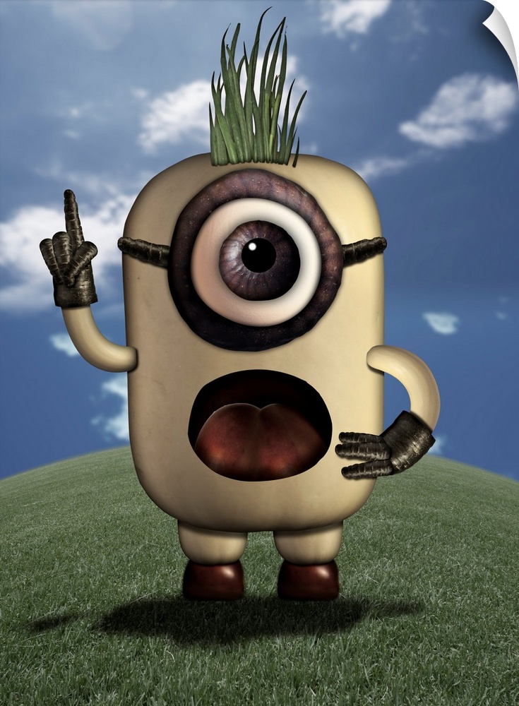 Based on the minion characters, this is a pinion. A humorous character that always has at least one opinion.