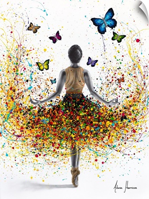 Rainbow Butterfly Ballerina