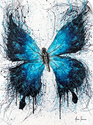 The Butterfly Blue Wings