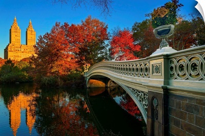 Bow Bridge In Central Park