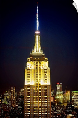 Empire State Building At Night