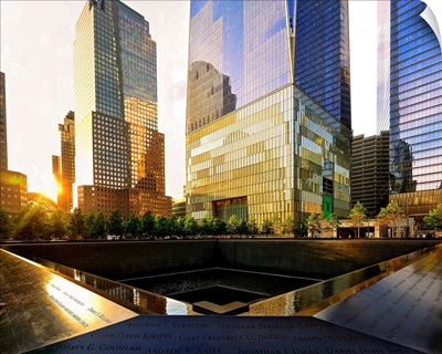 Freedom Tower And 911 Memorial