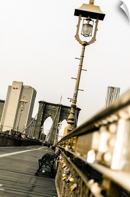 Love Locks On Brooklyn Bridge