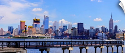 Manhattan Panoramic View From Jersey City