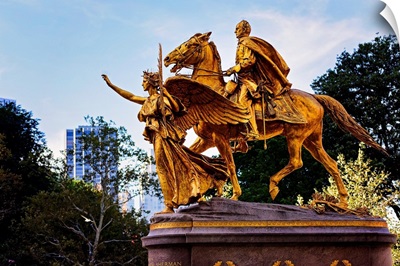 Statue In Central Park