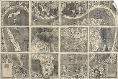 Antique Map of the World, 1507