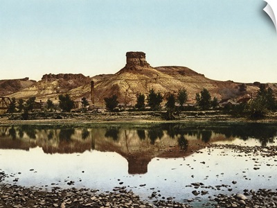 Vintage photograph of Green River, Wyoming