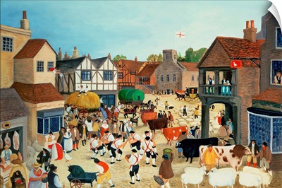 18th Century Mayfair Cattle Market