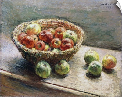 A Bowl Of Apples (Le Panier De Pommes), 1880