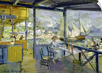 A Cafe in Gursuph, 1914
