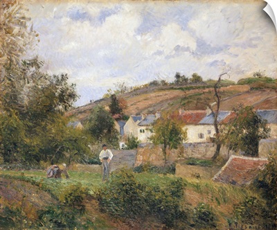 A Corner Of l'Hermitage, Pontoise, 1878