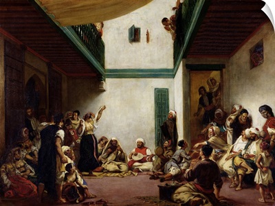 A Jewish wedding in Morocco, 1841