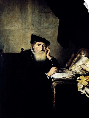 A Philosopher in his Study by Abraham van der Hecke