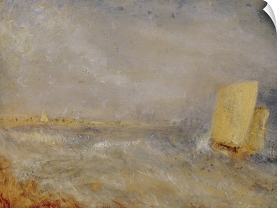 A Sailing Boat off Deal, c.1835