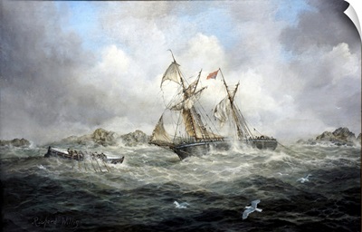 A Storm At Sea