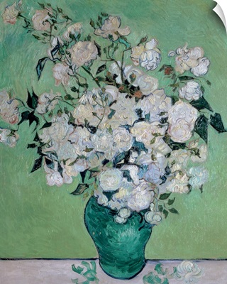 A Vase of Roses, 1890