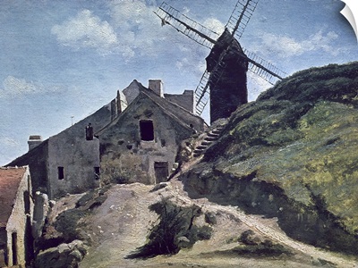 A Windmill at Montmartre, 1840 45
