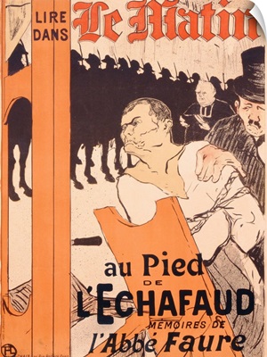 Advertisement for a memoire by l'abbe Faure in Le Matin