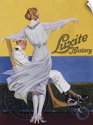 Advertisement for 'Luxite Hosiery', from 'Vogue' magazine, 1919