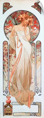 Advertising Poster By Alphonse Mucha For The Perfume Sylvanis Essence 1899