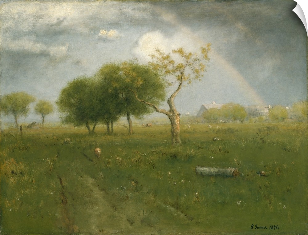 After a Summer Shower, 1894, oil on canvas.