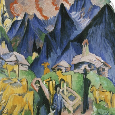 Alpleben, Triptych; Alpleben, Triptychon, 1918