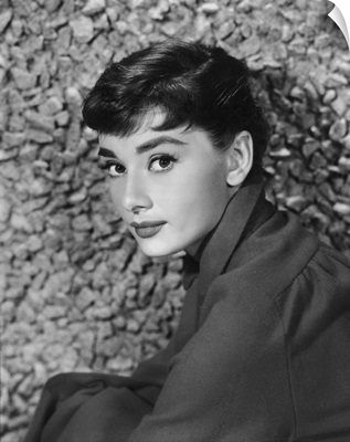 American Actress Audrey Hepburn In 1954